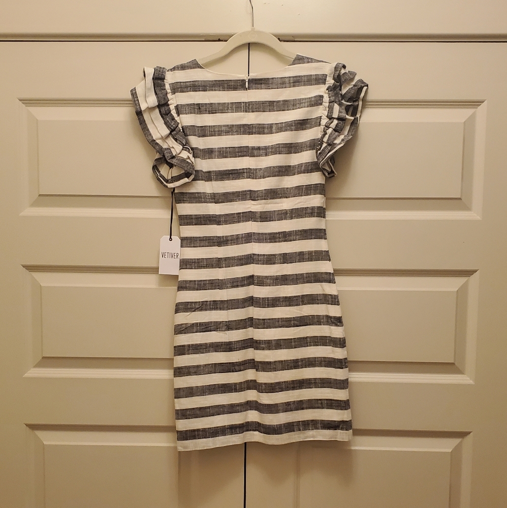 VETIVER Ruffle Mini Dress - Picture 4 of 4
